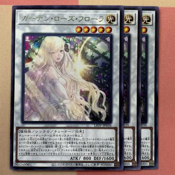 ガーデン・ローズ・フローラ 3枚