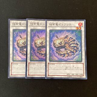 e7 焔紫竜ピュラリス スーパーレア 3枚 遊戯王 トレトレ