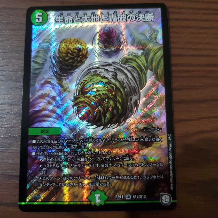 生命と大地と轟破の決断