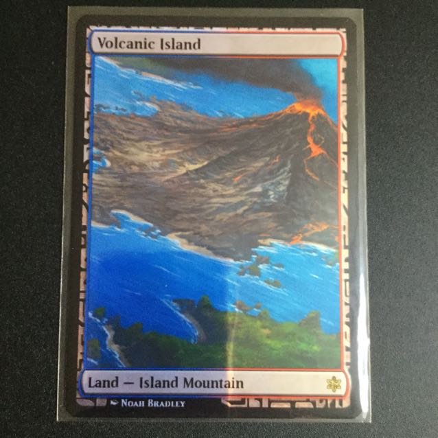 MTG 『Volcanic Island』FOIL プロキシ