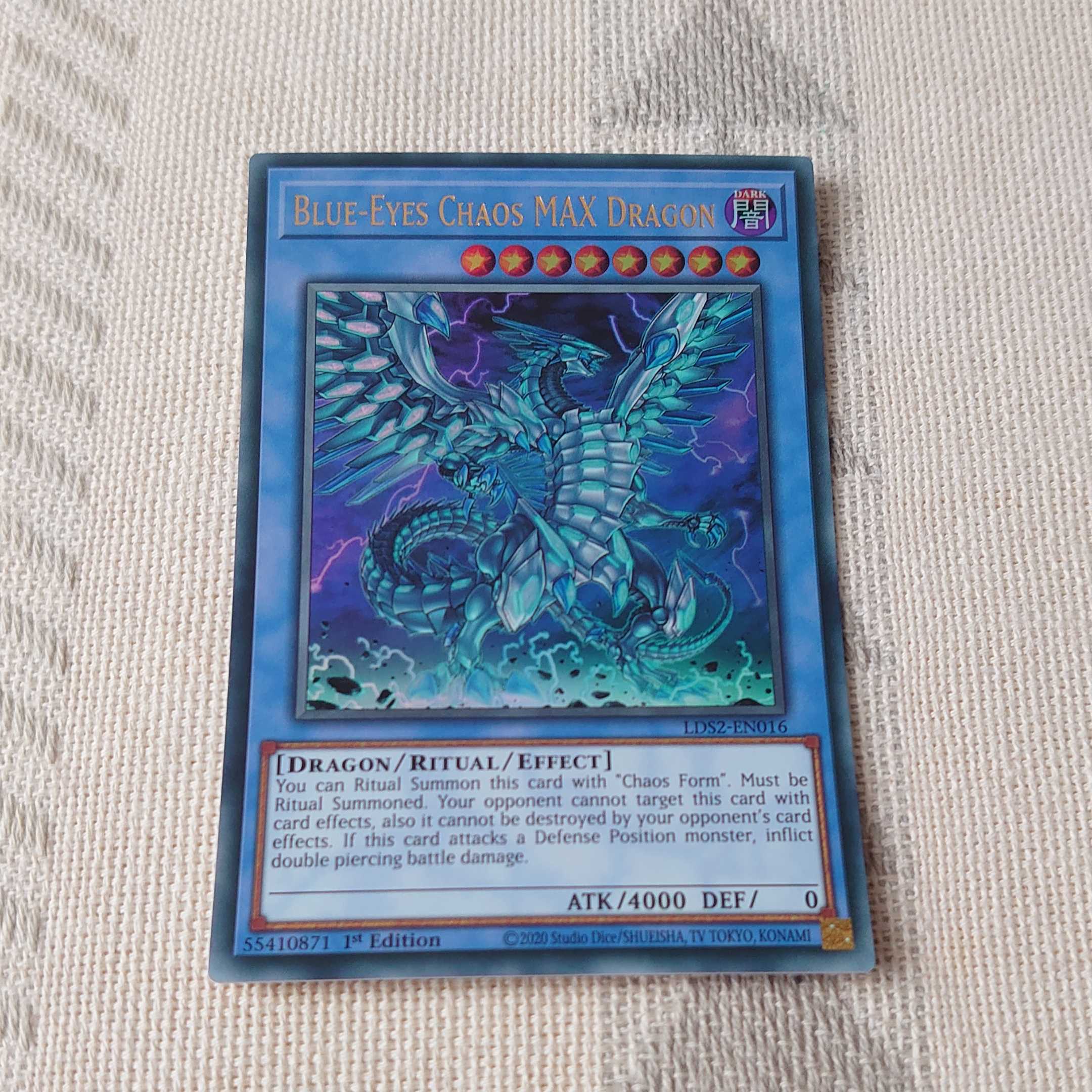 ブルーアイズ・カオス・MAX・ドラゴン カラフルレア