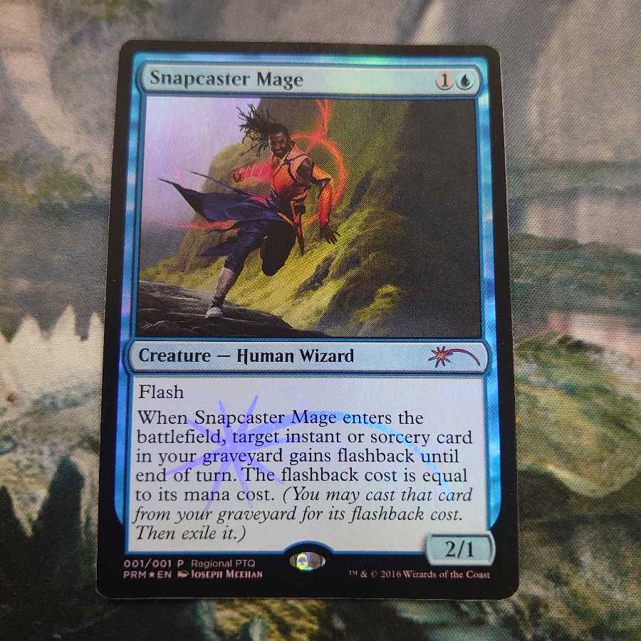 瞬唱の魔道士 PTQ プロモ Foil