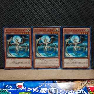 【ぽぽたん】遊戯王 3804  エンシェント・ドラゴン 3枚 ノーマル