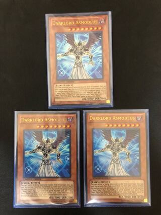 複数同時購入送料値引　遊戯王　海外版　堕天使アスモディウス　ウルトラ3枚