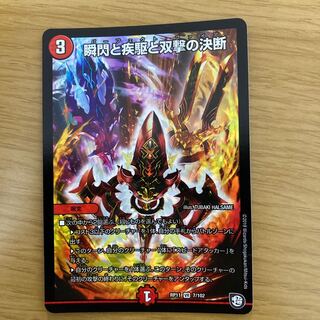 瞬閃と疾駆と双撃の決断