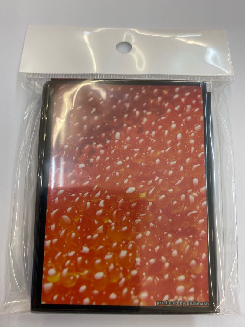 pluSmash!いくらスリーブ　レギュラーサイズ60枚入り【未開封新品】