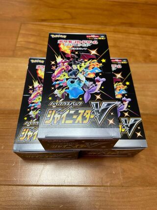 ポケカ ポケモンカード シャイニースターV BOX シュリンク無し