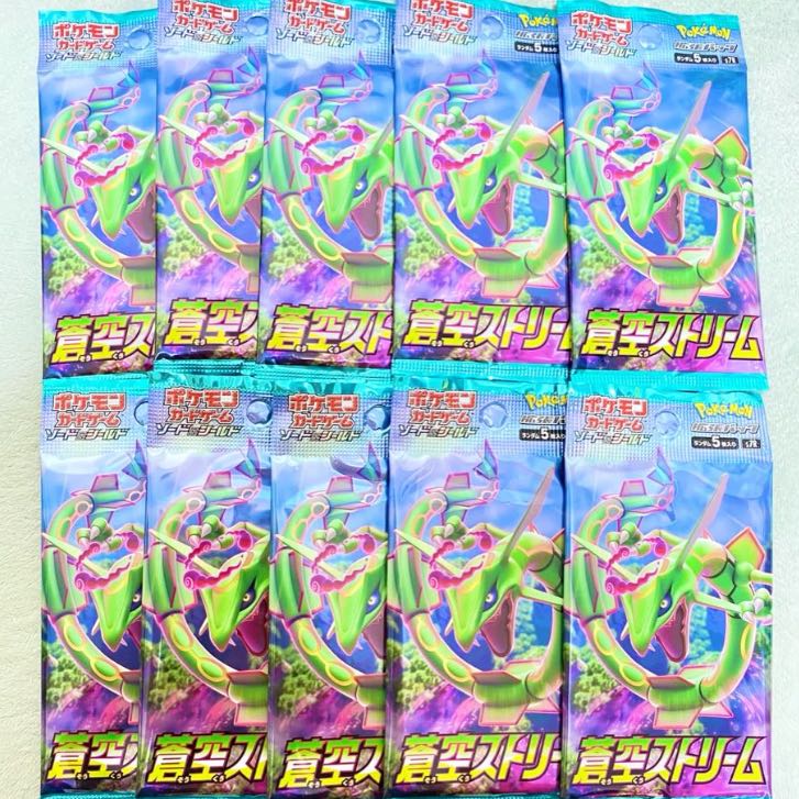 Pokémon Cards Aozora Stream 15 packs of unopened unsearched items