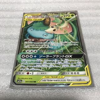 ポケカ　フシギバナ&ツタージャGX RR 1枚