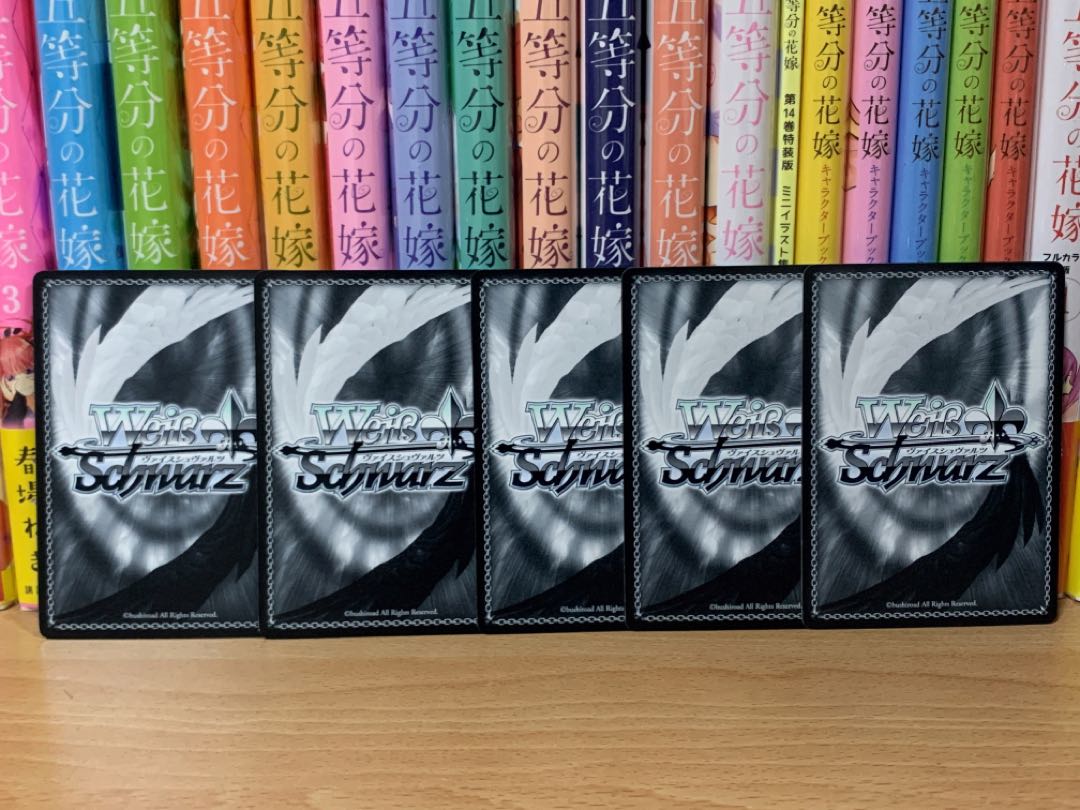 ヴァイスシュヴァルツ 五等分の花嫁 純白の願い 5つ子セット