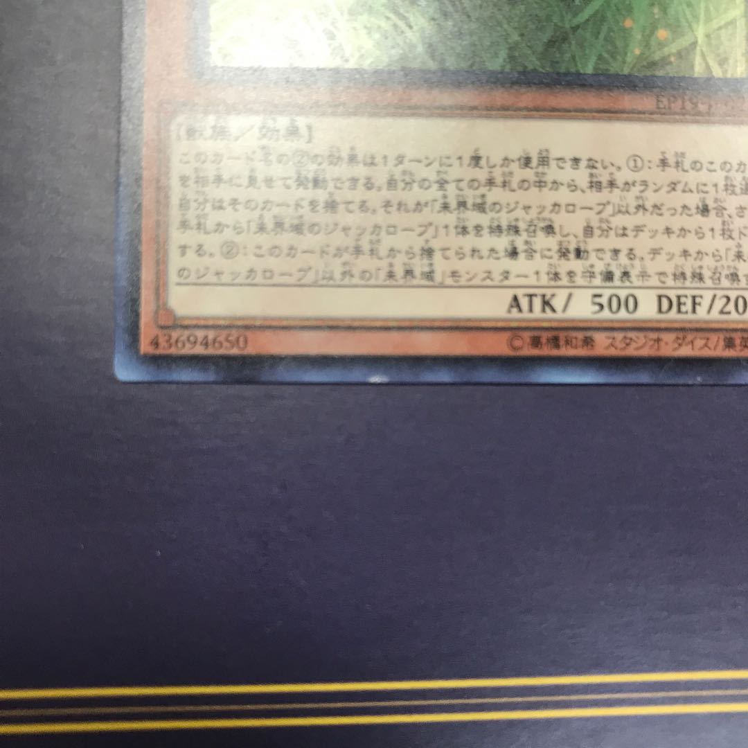 未界域のジャッカロープ　一枚