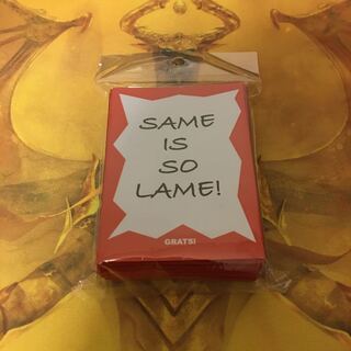 grats ! 第2弾 SAME IS SO LAME ! スリーブ 未開封