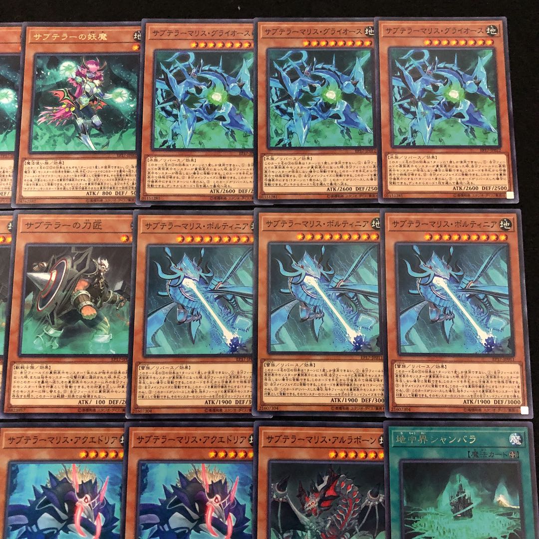 遊戯王 サブテラー デッキパーツ