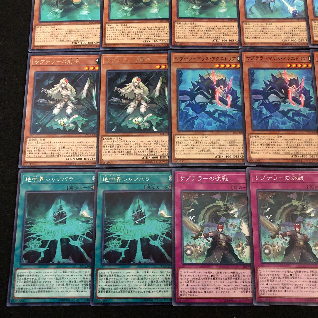 遊戯王 サブテラー デッキパーツ