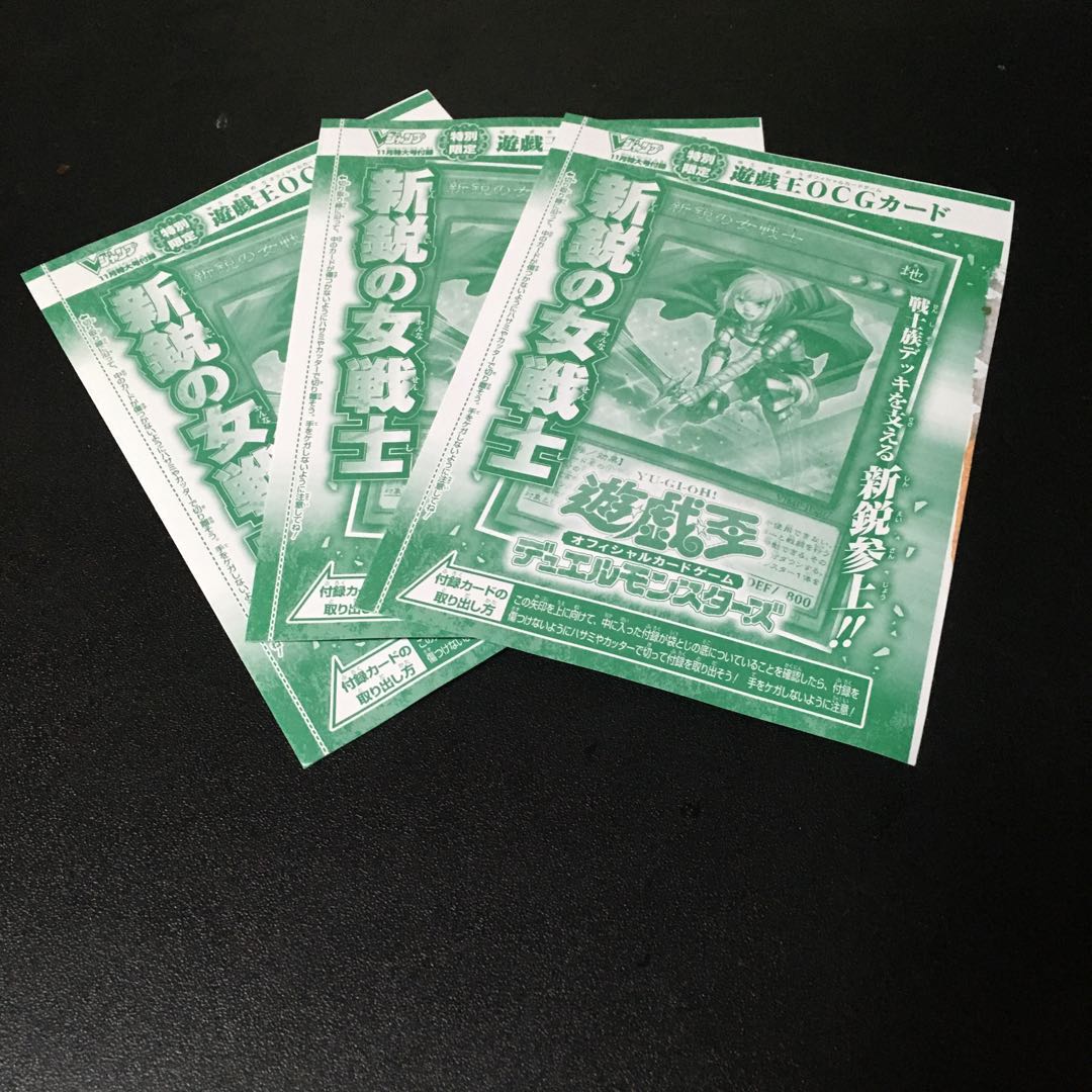 ★新鋭の女戦士　3枚セット★