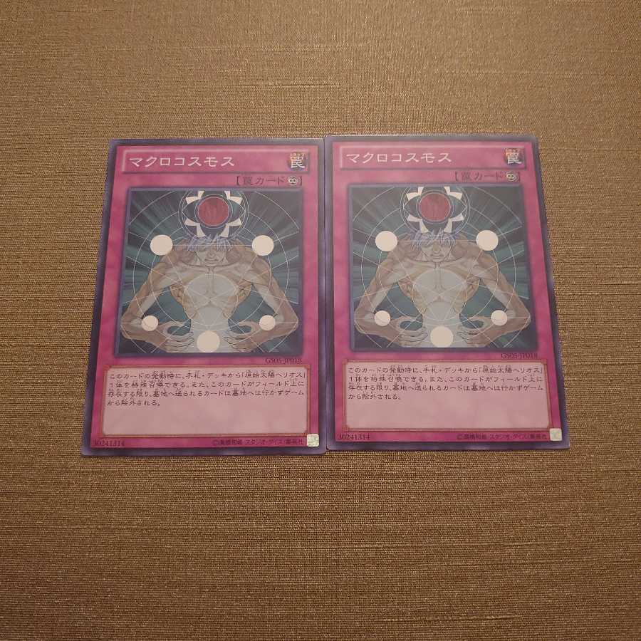 ⑫マクロコスモス ノーマル　2枚