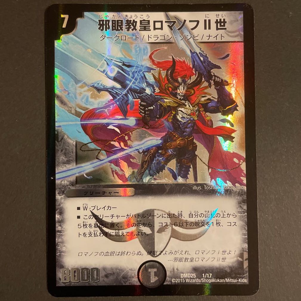 Scratched Evil Eye Pope Romanov II, set of 4