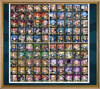 モンスト　オーブ7500個大量所持!！ 高ランク629 所持キャラ&運極355