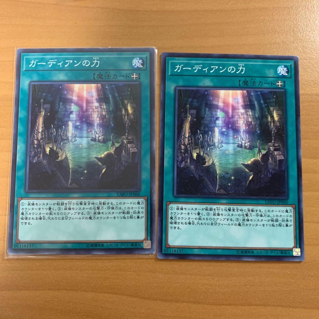 ガーディアンの力　ノーマル2枚