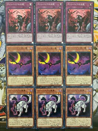 ヴァンパイアの支配、ヴァンパイアの使い魔、ヴァンパイアの眷属