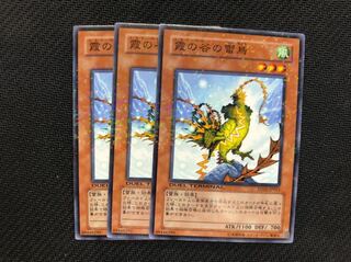 遊戯王　霞の谷の雷鳥　３枚セット