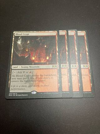 血の墓所　4枚セット