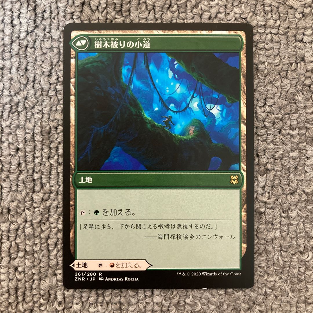 岩山被りの小道