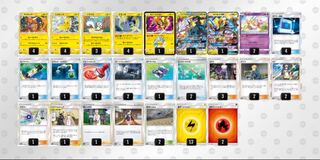 新レギュ対応 ほっぺすりすりデッキ レシゼク型 ポケカ (Used