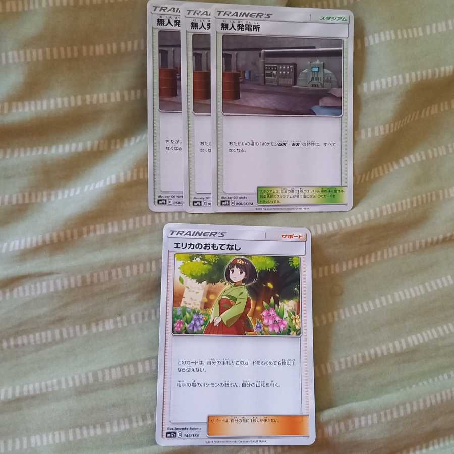 無人発電所＆エリカのおもてなし