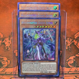 【カードケース付き】英語版 ウィッチクラフト・ゴーレム・アルル シク 3枚セット