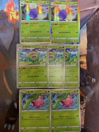 ワタッコ　進化ラインセット