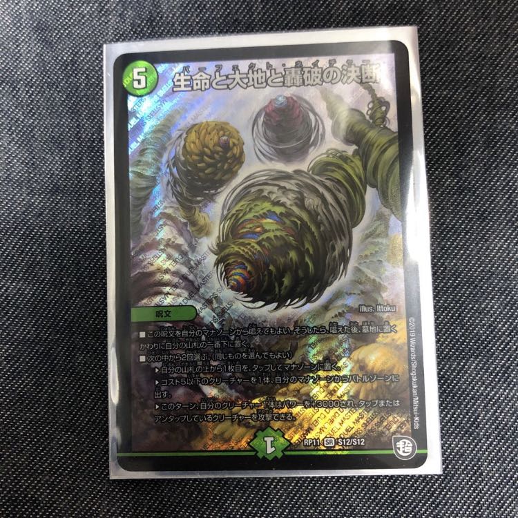 ジュゴン様専用生命と大地と轟破の決断