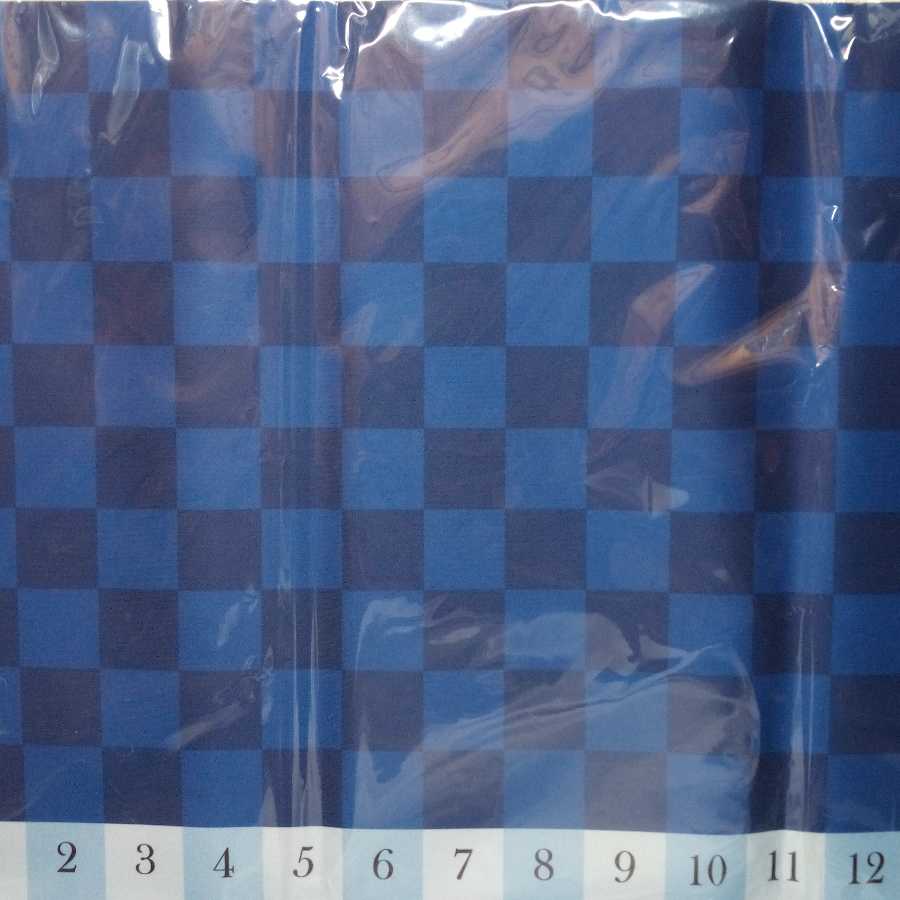 Simple Blue Snubbull Playmat