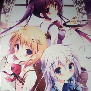 ごちうさ　プレイマット　リゼ　チノ　ココア