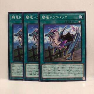 騎竜ドラコバック　ノーマル　3枚　マホ子