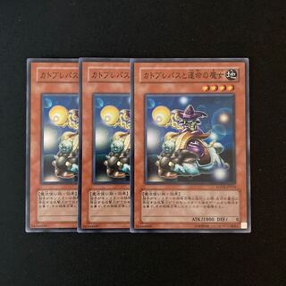 h292 Catoblepas and the Witch of Fate 3 super rare Yu-Gi-Oh Treasure
