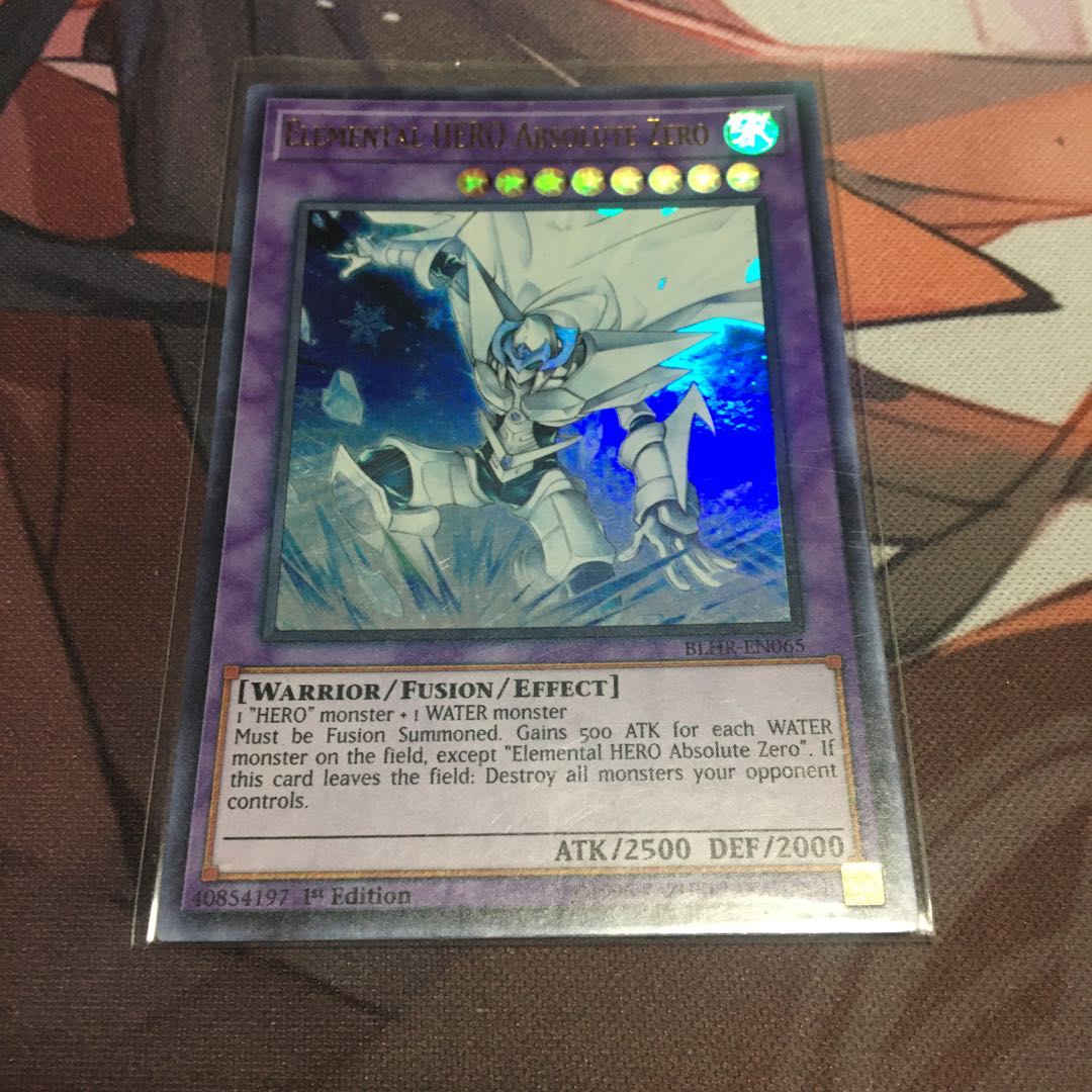 英語　E・HERO アブソルートZero ウルトラレア