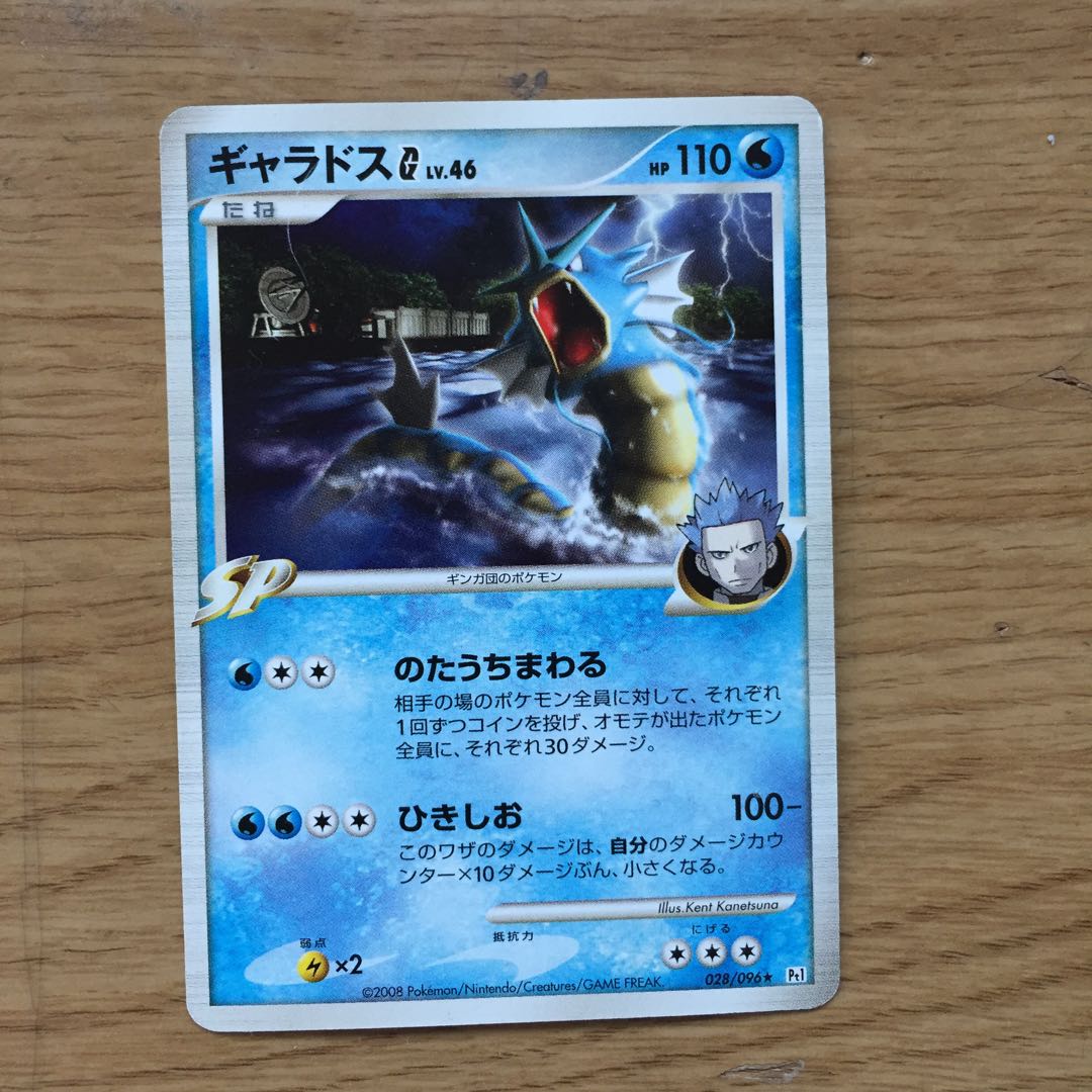 ギンガ団 ギャラドス 1枚