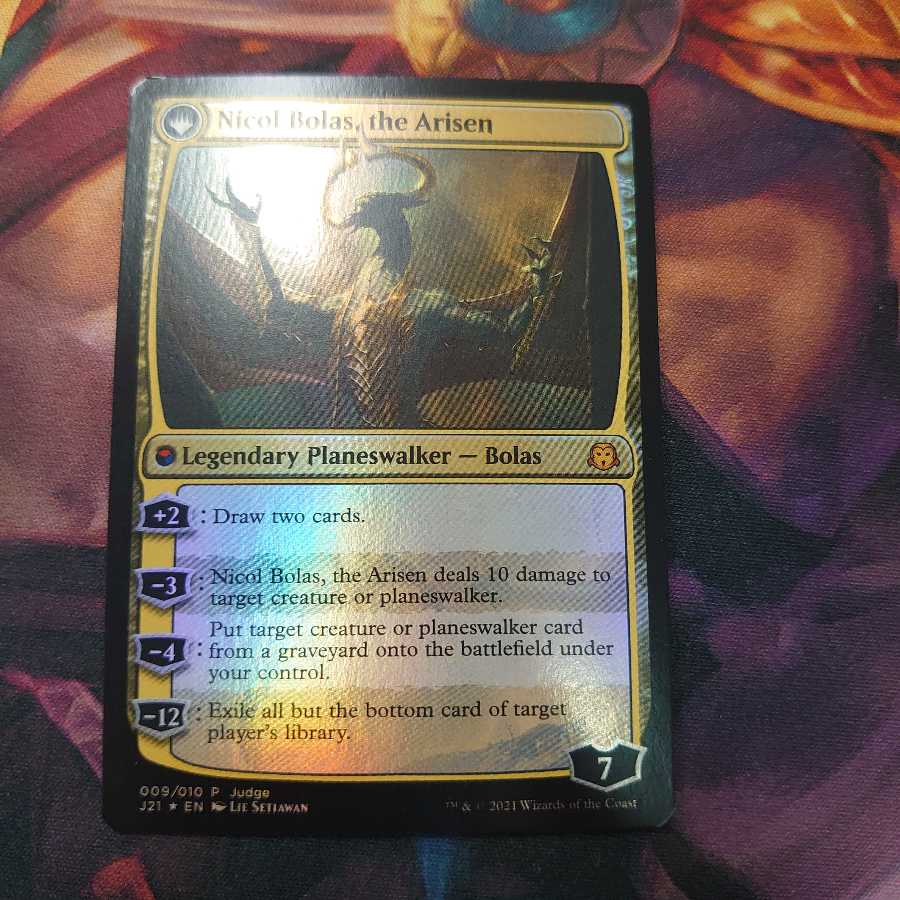 破滅の龍、ニコル・ボーラス ジャッジ褒賞 Foil