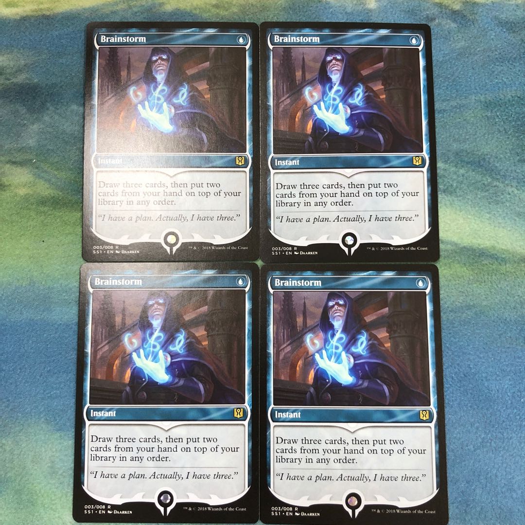 渦巻く知識 spellbook 4枚