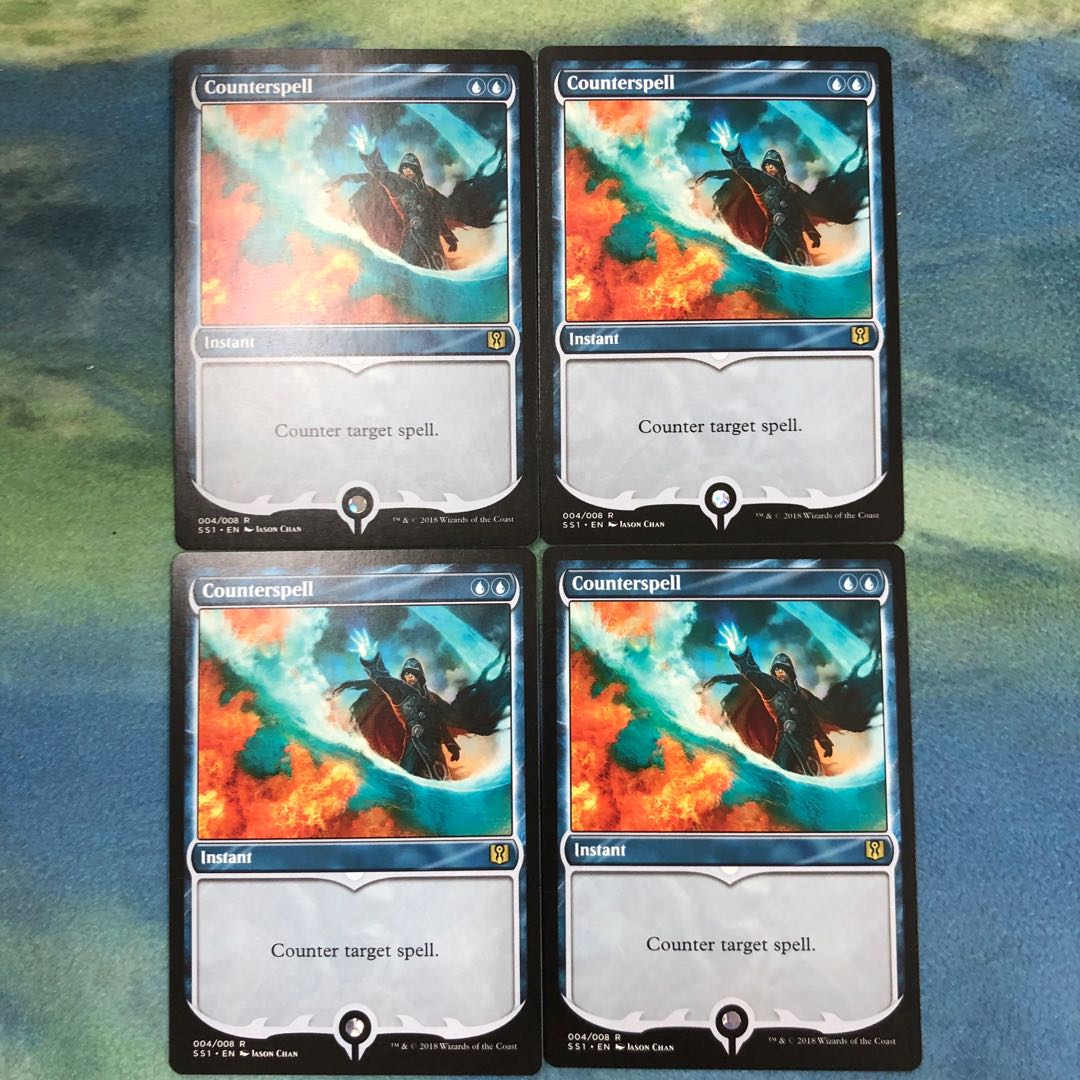 対抗呪文 spellbook 4枚