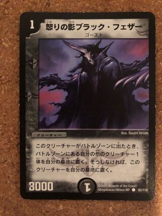 怒りの影ブラック・フェザー