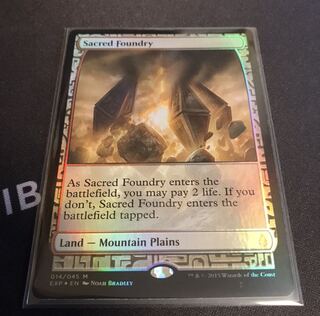 MtG 聖なる鋳造所　foil EXP エクスペディション