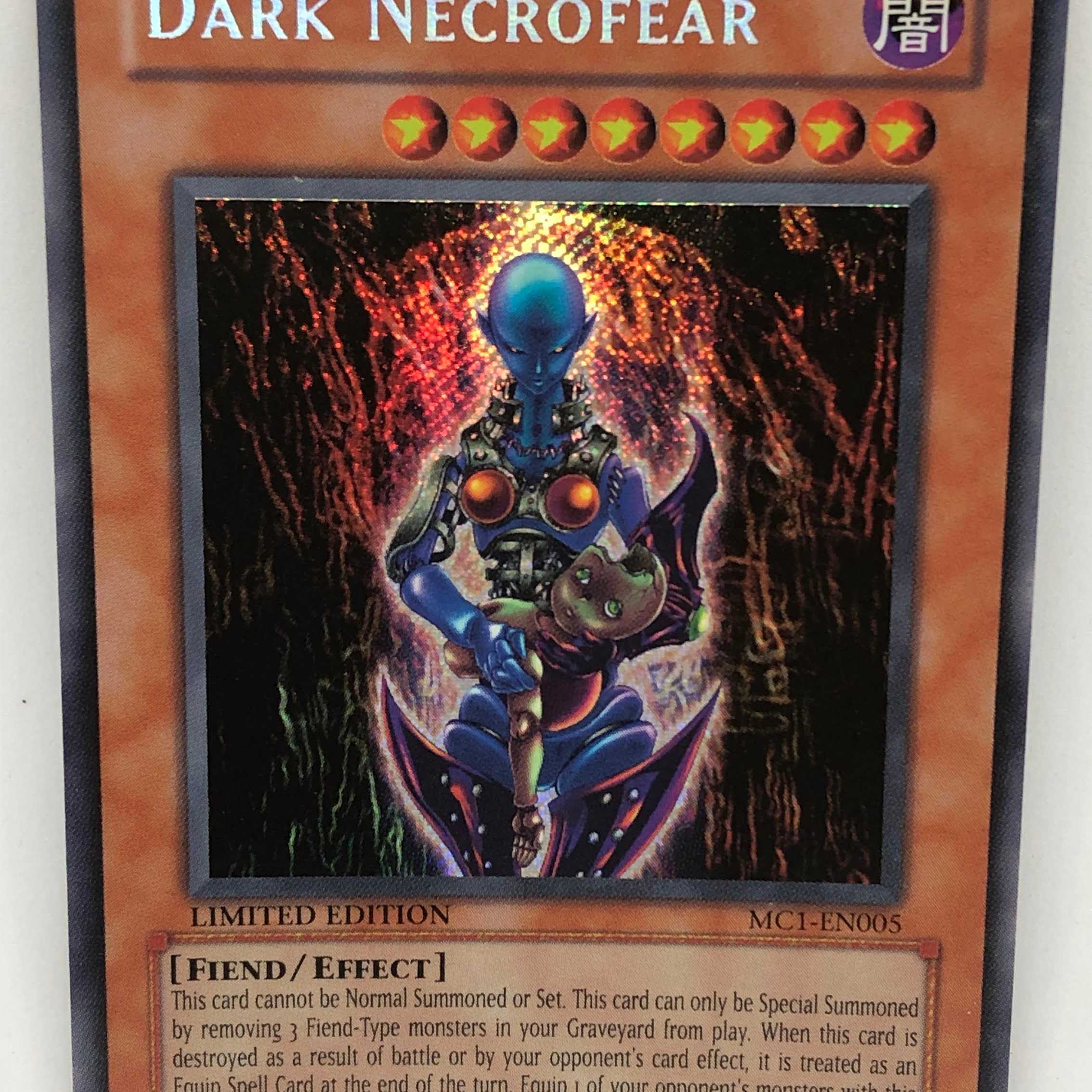 遊戯王 英語 ダーク・ネクロフィア MC1 シークレット シク