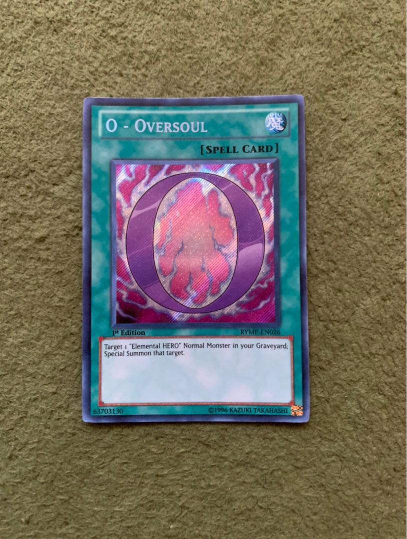 O-オーバーソウル 英語版シークレット