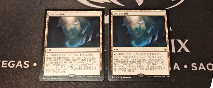 56487323様専用　MtG ウギンの聖域　日語2枚セット