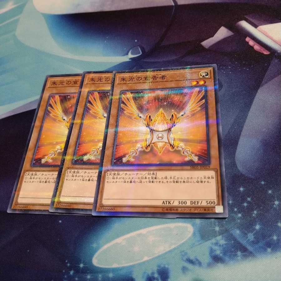 【遊戯王】朱光の宣告者 NP 3枚