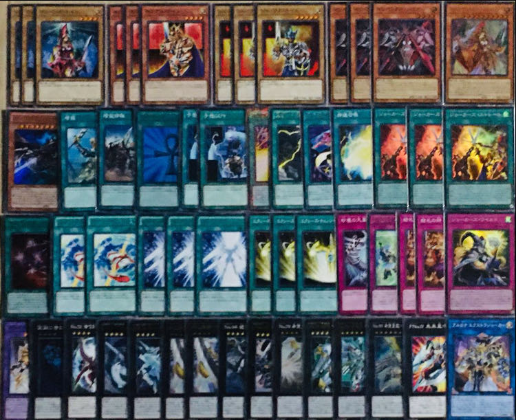 【メイン40枚+EX15枚】絵札の三銃士 デッキ