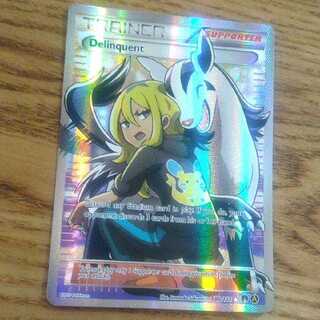 こわいおねえさん英語版ポケモンカード＿キラ＿SR