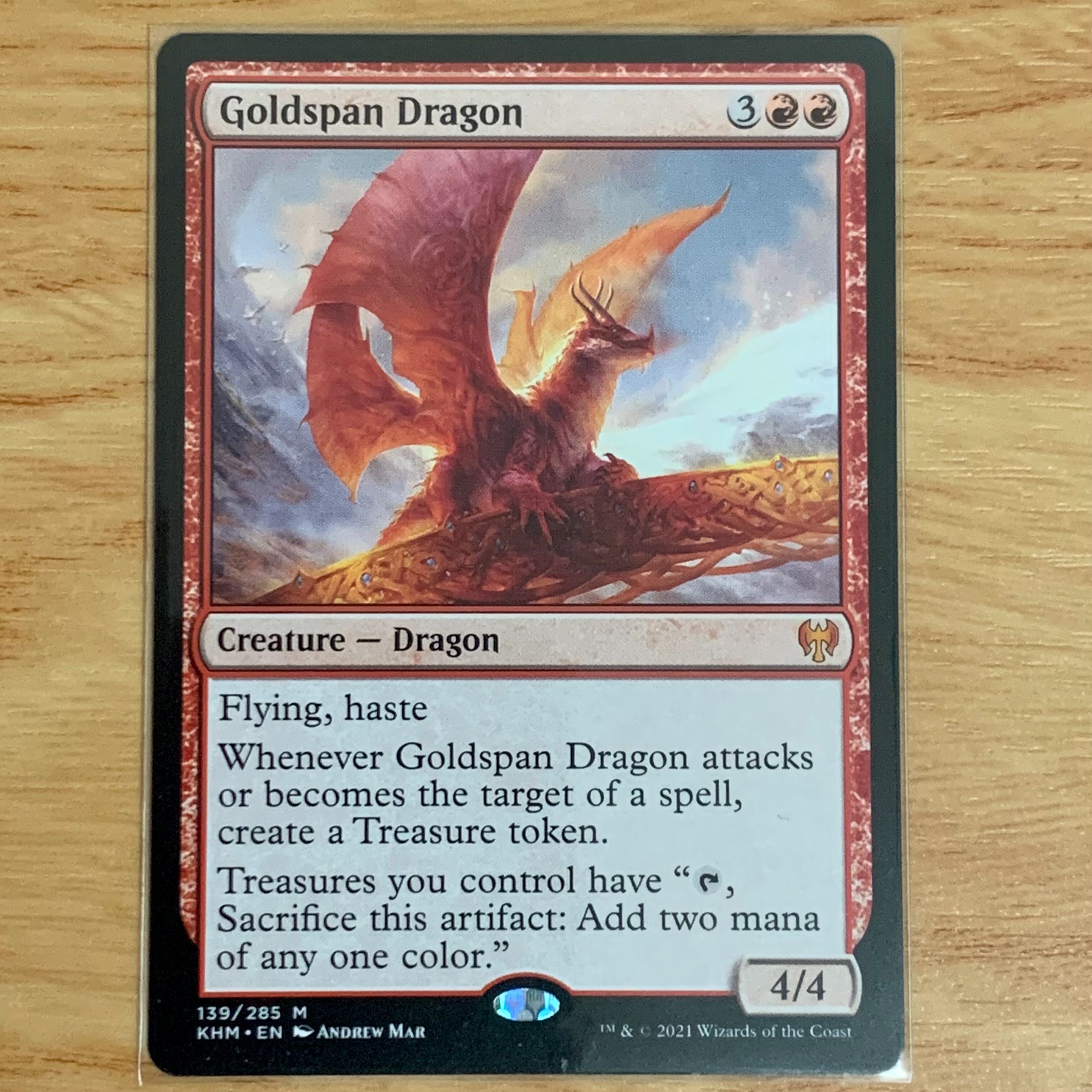 MTG 黄金架のドラゴン 英語版